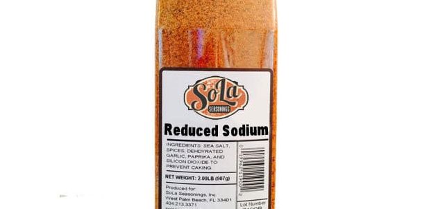 Seasoned Sea Salt, Low Sodium Seasoned Sea Salt