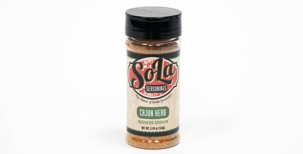 5.44oz SoLa Cajun Reduced Sodium – SoLa Seasonings