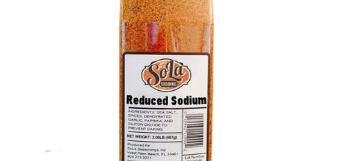 32oz reduced sodium SOLA Cajun Seasoning
